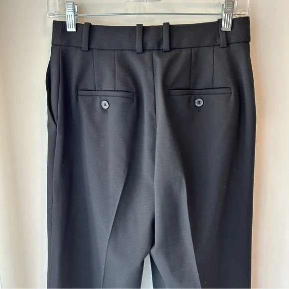 Aritzia Babaton Agency Pant - City Wool Black Size 6 - Picture 9 of 15